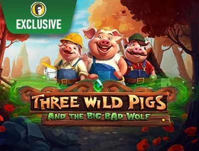 Three Wild Pigs and the Big Bad Wolf